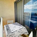 T2+cabine, Clim, Parking Privé, 4 Pers, - Fr-1-81-430 * Le Barcarès