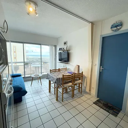 T2+cabine, Clim, Parking Privé, 4 Pers, - Fr-1-81-430 Apartamento Le Barcarès