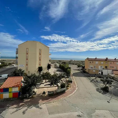 T2 Avec Cabine, Climatisation, Parking, Vue Mer - - Fr-1-81-430 Apartment Le Barcares