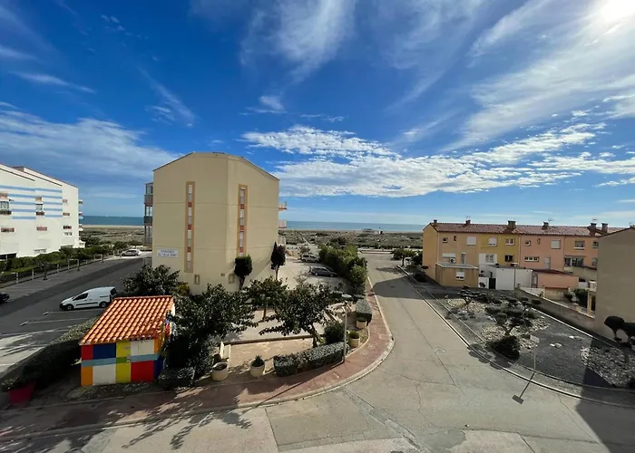 T2+cabine, Clim, Parking Prive, 4 Pers, - Fr-1-81-430 Διαμέρισμα Le Barcarès